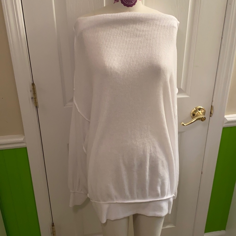 Free people long sleeve ribbed tunic